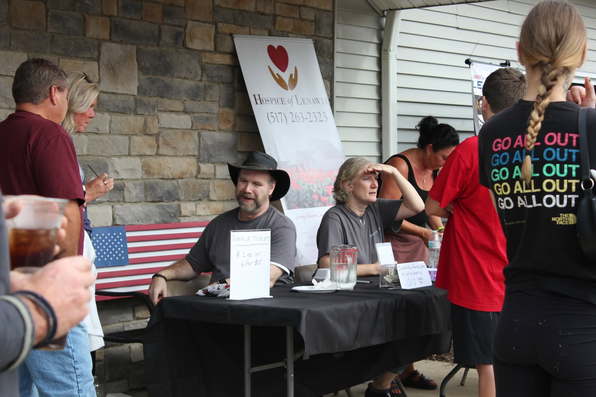 Hospice of Lenawee at the festival