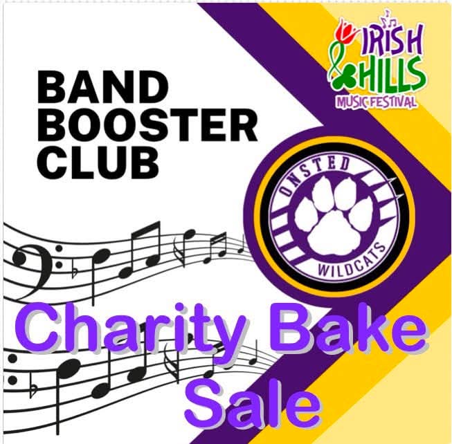 Onsted Wildcats Band Booster Club Charity Bake Sale